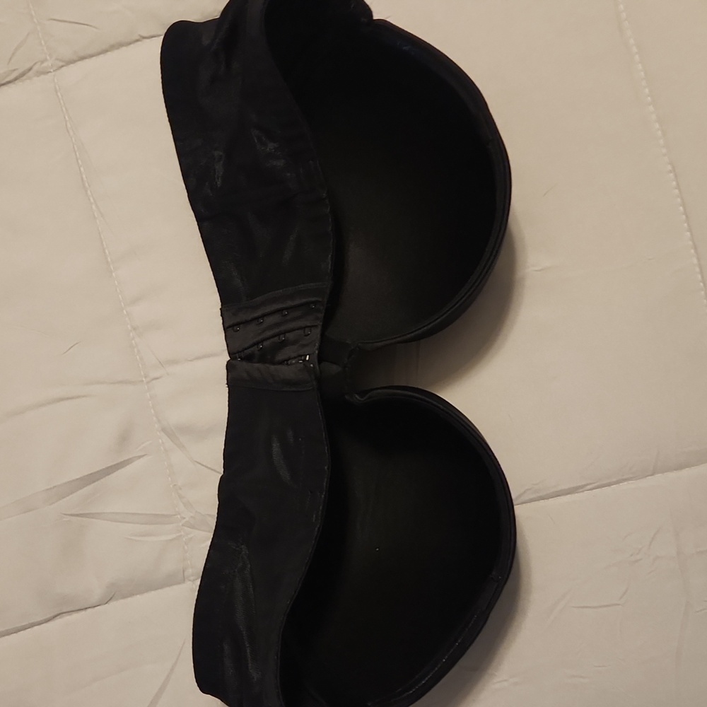 Cacique Elegant Black Strapless Bra 38C - Picture 3 of 5